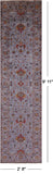Grey Peshawar Hand Knotted Wool Runner Rug - 2' 8" X 9' 11" - Golden Nile