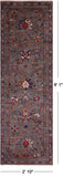 Peshawar Handmade Wool Runner Rug - 2' 10" X 9' 1" - Golden Nile