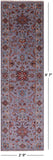 Peshawar Hand Knotted Wool Runner Rug - 2' 9" X 9' 7" - Golden Nile