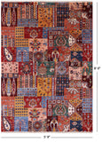 Super Kazak Handmade Wool Rug - 5' 9" X 8' 0" - Golden Nile