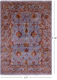 Persian Tabriz Hand Knotted Wool Rug - 5' 7" X 7' 10" - Golden Nile