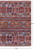 Khorjin Persian Gabbeh Hand Knotted Wool Rug - 2' 10" X 4' 0" - Golden Nile