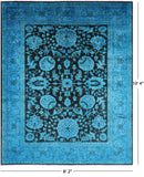 Persian Tabriz Hand Knotted Wool Rug - 8' 2" X 10' 4" - Golden Nile