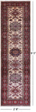 Ivory Super Kazak Hand Knotted Wool Runner Rug - 2' 8" X 9' 5" - Golden Nile