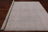 Grey Turkish Oushak Handmade Wool Rug - 8' 2" X 9' 10"