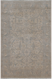 Ivory Turkish Oushak Handmade Wool Rug - 3' 10" X 5' 9"