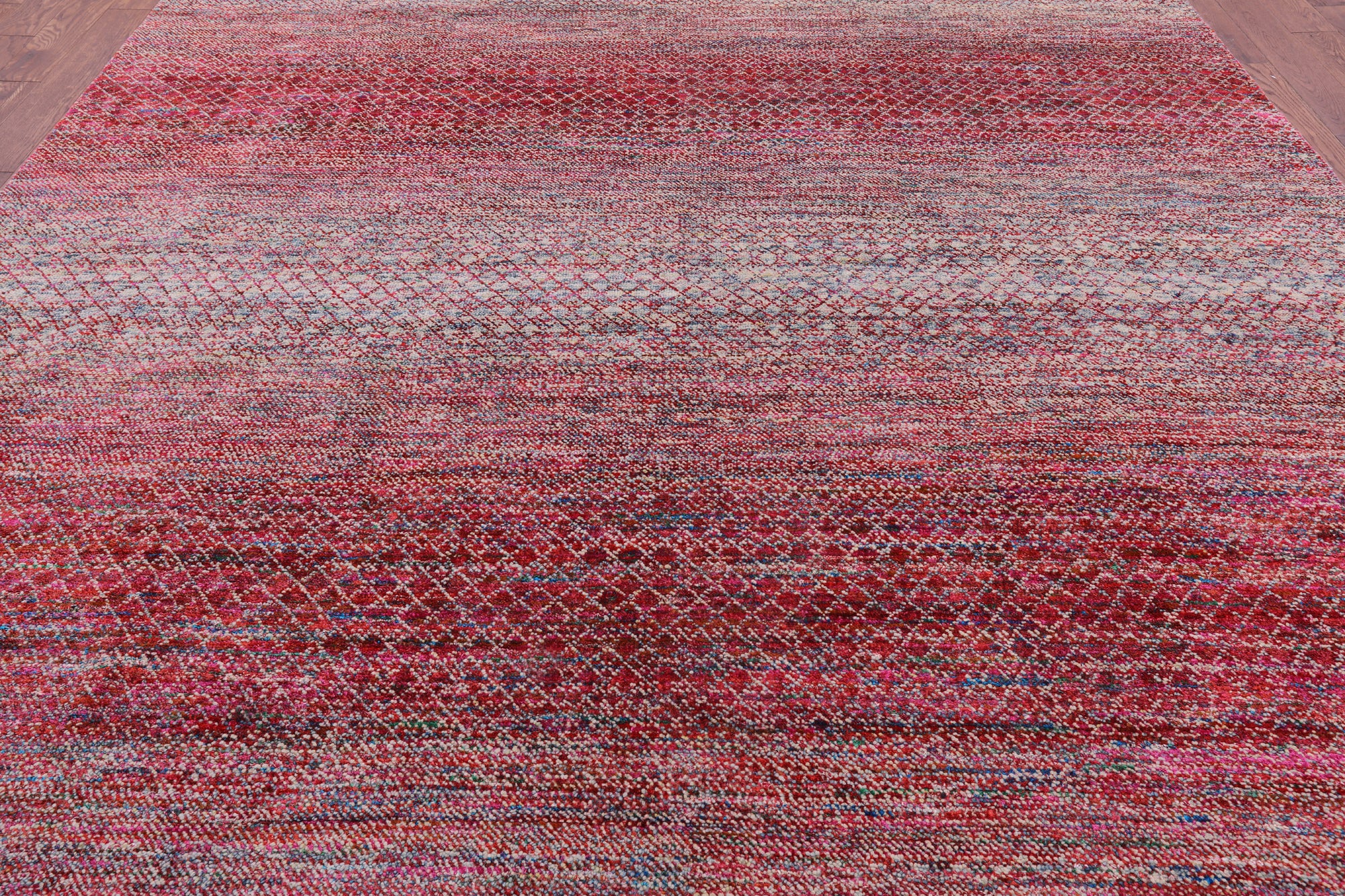 Savannah Grass Hand Knotted Wool & Silk Rug - 10' 2" X 13' 10" - Golden Nile
