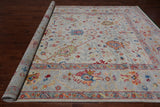 SUPER SALE Turkish Oushak Hand Knotted Wool Rug - 9' 3" X 12' 3"
