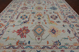 SUPER SALE Turkish Oushak Hand Knotted Wool Rug - 10' 4" X 13' 10"