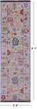 Grey Turkish Oushak Handmade Wool Runner Rug - 2' 9" X 9' 1" - Golden Nile