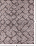 Tribal Moroccan Hand Knotted Wool On Wool Rug - 10' 3" X 13' 2" - Golden Nile