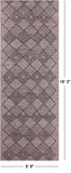 Tribal Moroccan Hand Knotted Wool On Wool Rug - 6' 8" X 18' 3" - Golden Nile