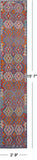 Reversible Kilim Flat Weave Wool On Wool Runner Rug - 2' 9" X 15' 7" - Golden Nile