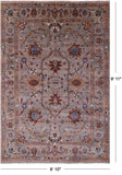 Peshawar Handmade Wool Rug - 6' 10" X 9' 11" - Golden Nile