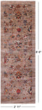 Peshawar Hand Knotted Wool Runner Rug - 2' 11" X 8' 6" - Golden Nile
