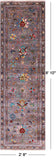 Peshawar Hand Knotted Wool Runner Rug - 2' 8" X 8' 10" - Golden Nile