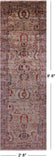Peshawar Hand Knotted Wool Runner Rug - 2' 8" X 8' 6" - Golden Nile