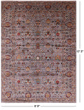 Peshawar Hand Knotted Wool Rug - 8' 9" X 12' 2" - Golden Nile