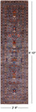 Peshawar Hand Knotted Wool Runner Rug - 2' 8" X 9' 10" - Golden Nile