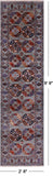 Turkmen Ersari Hand Knotted Wool Runner Rug - 2' 8" X 9' 9" - Golden Nile