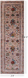 Peshawar Hand Knotted Wool Runner Rug - 2' 9" X 8' 3" - Golden Nile