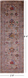 Peshawar Hand Knotted Wool Runner Rug - 2' 8" X 8' 4" - Golden Nile