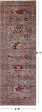 Peshawar Hand Knotted Wool Runner Rug - 2' 9" X 8' 1" - Golden Nile