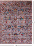 Peshawar Hand Knotted Wool Rug - 5' 9" X 7' 10" - Golden Nile