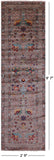 Peshawar Hand Knotted Wool Runner Rug - 2' 9" X 9' 7" - Golden Nile