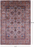 Peshawar Handmade Wool Rug - 6' 9" X 10' 0" - Golden Nile