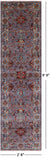 Peshawar Hand Knotted Wool Runner Rug - 2' 8" X 9' 9" - Golden Nile