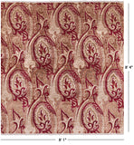 Square William Morris Handmade Wool Area Rug - 8' 1" X 8' 4" - Golden Nile
