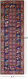 Antiqued Pazyryk Historical Design Hand Knotted Wool Runner Rug - 2' 7" X 8' 6" - Golden Nile