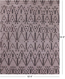 Tribal Moroccan Hand Knotted Wool On Wool Rug - 10' 4" X 13' 0" - Golden Nile