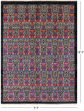 William Morris Handmade Wool Area Rug - 9' 3" X 12' 2" - Golden Nile