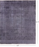Persian Overdyed Hand Knotted Wool Rug - 9' 7" X 11' 7" - Golden Nile