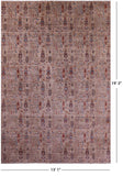 Tribal Persian Gabbeh Hand Knotted Wool Rug - 13' 1" X 19' 3" - Golden Nile
