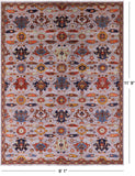 Persian Fine Serapi Handmade Wool Rug - 9' 1" X 11' 9" - Golden Nile