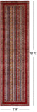 Shall Persian Gabbeh Hand Knotted Wool Runner Rug - 2' 8" X 10' 1" - Golden Nile
