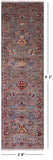 Peshawar Handmade Wool Runner Rug - 2' 8" X 9' 3" - Golden Nile