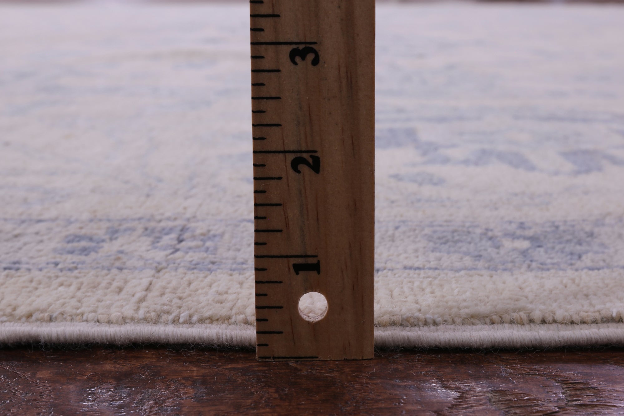 Ivory Turkish Oushak Handmade Wool Rug - 8' 9" X 11' 5" - Golden Nile