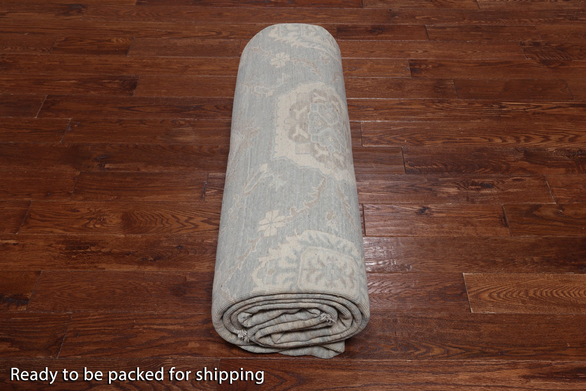 Turkish Oushak Handmade Wool Rug - 10' 0" X 13' 7"