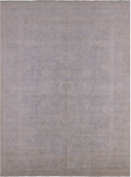 Turkish Oushak Handmade Wool Rug - 10' 0" X 13' 7" - Golden Nile
