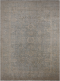 Turkish Oushak Handmade Wool Rug - 10' 0" X 13' 7"