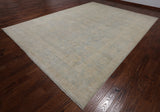 Turkish Oushak Handmade Wool Rug - 10' 0" X 13' 7"