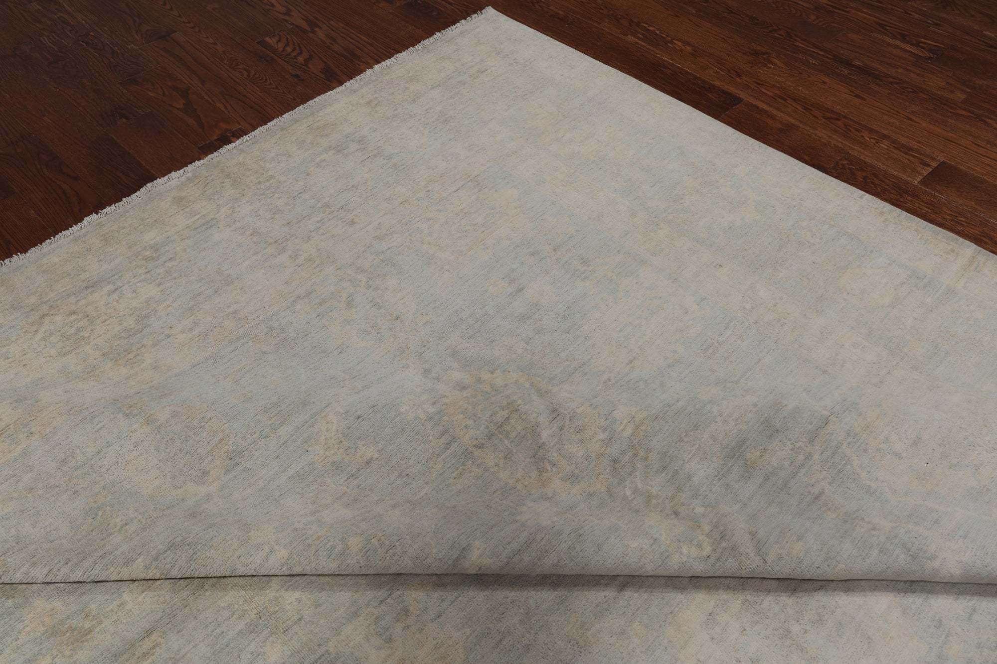 Turkish Oushak Handmade Wool Rug - 10' 0" X 13' 7"