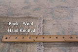 Ivory Turkish Oushak Hand Knotted Wool Rug - 6' 0" X 9' 1" - Golden Nile