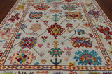 SUPER SALE Turkish Oushak Hand Knotted Wool Rug - 8' 2" X 10' 2"