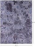 Contemporary Hand Knotted Wool & Silk Rug - 8' 11" X 12' 1" - Golden Nile
