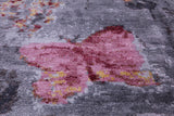Contemporary Hand Knotted 100% Silk Rug - 8' 11" X 12' 0" - Golden Nile